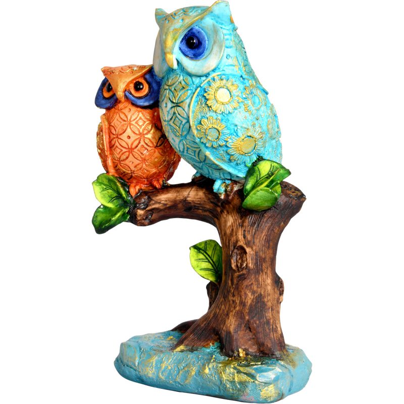 Polyresin Owl Bird Statue 4
