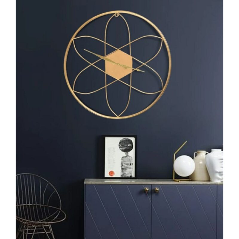 Geometric Design Wall Clock