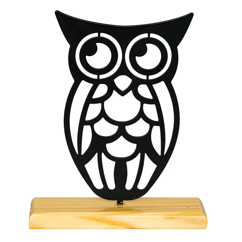 Owl Metal Sculpture