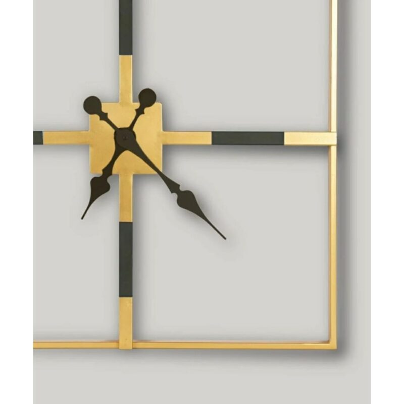 Square Metal Wall Clock