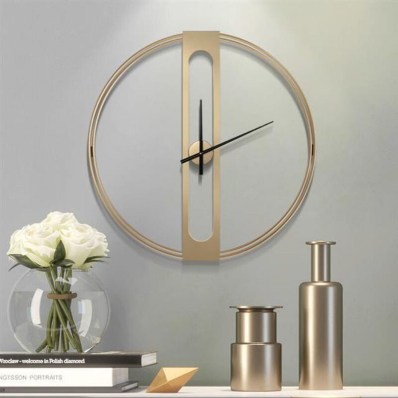 Central Round Wall Clock
