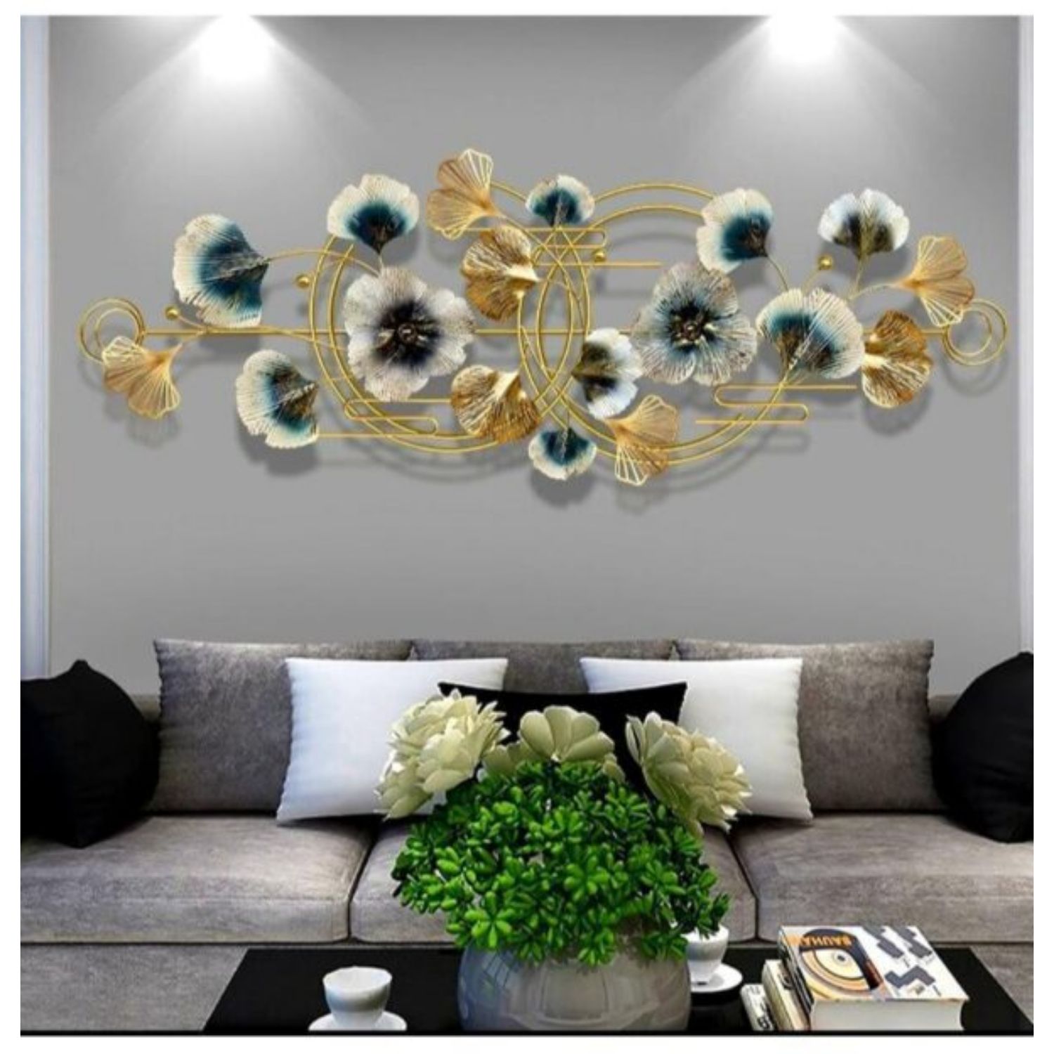 Floral Ring Wall Art