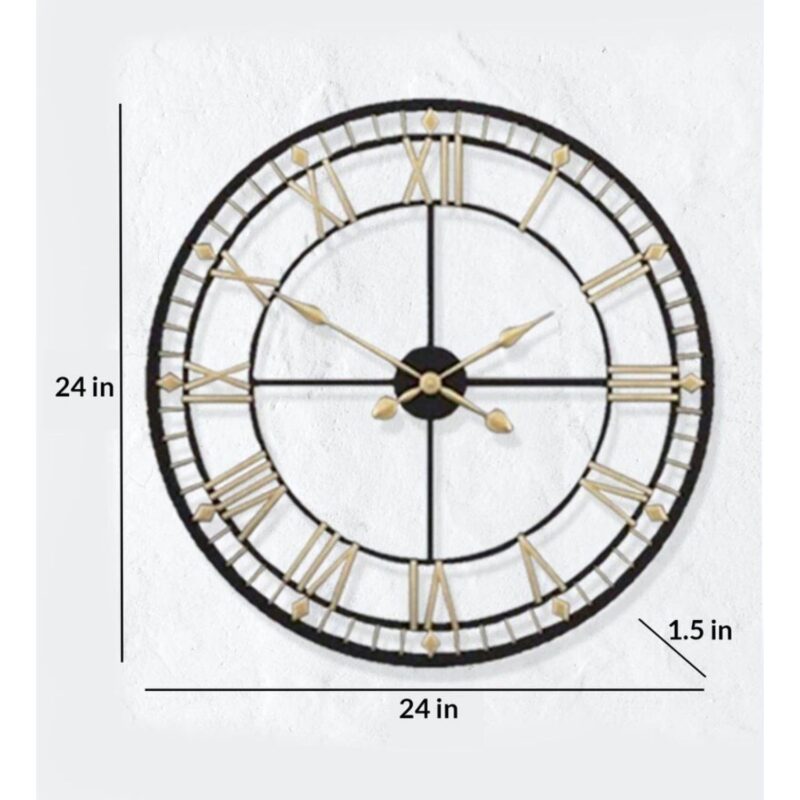 Roman Wall Clock 3